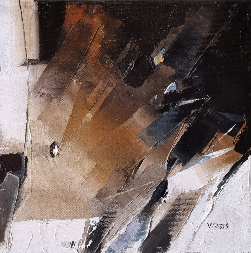 Virginijus Tamošiūnas tapytas paveikslas Nakties lietus, Abstrakti tapyba , paveikslai internetu