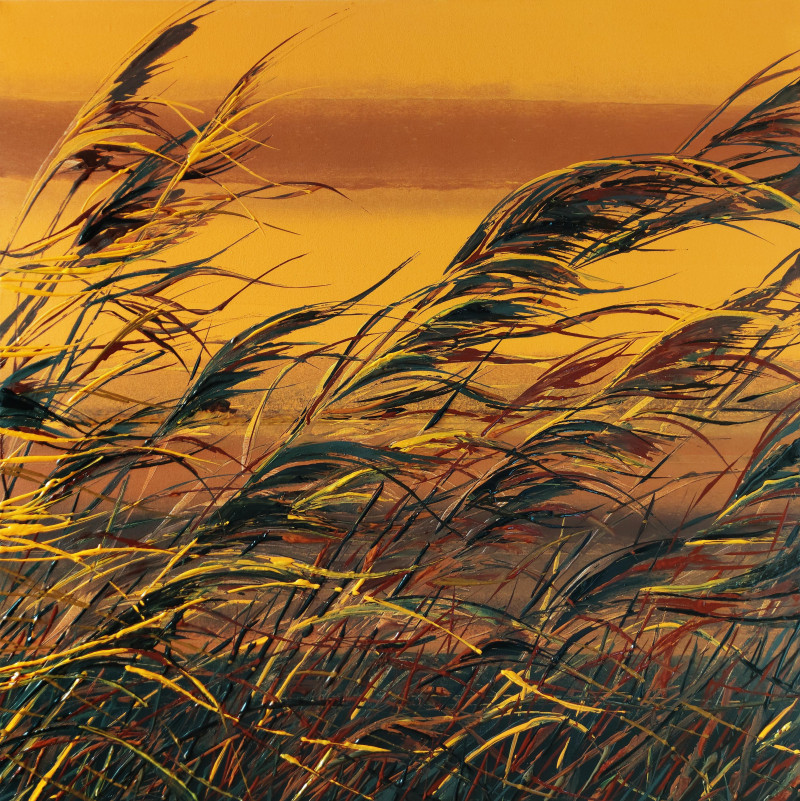 Marius Morkūnas tapytas paveikslas Šokančios smilgos, Peizažai , paveikslai internetu
