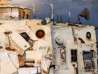 Modestas Malinauskas tapytas paveikslas Privažiuojanti kavamalė, Fantastiniai paveikslai , paveikslai internetu