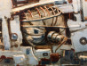 Modestas Malinauskas tapytas paveikslas Privažiuojanti kavamalė, Fantastiniai paveikslai , paveikslai internetu