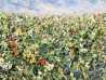 Vilma Gataveckienė tapytas paveikslas Blooming Field, Gėlių kalba , paveikslai internetu