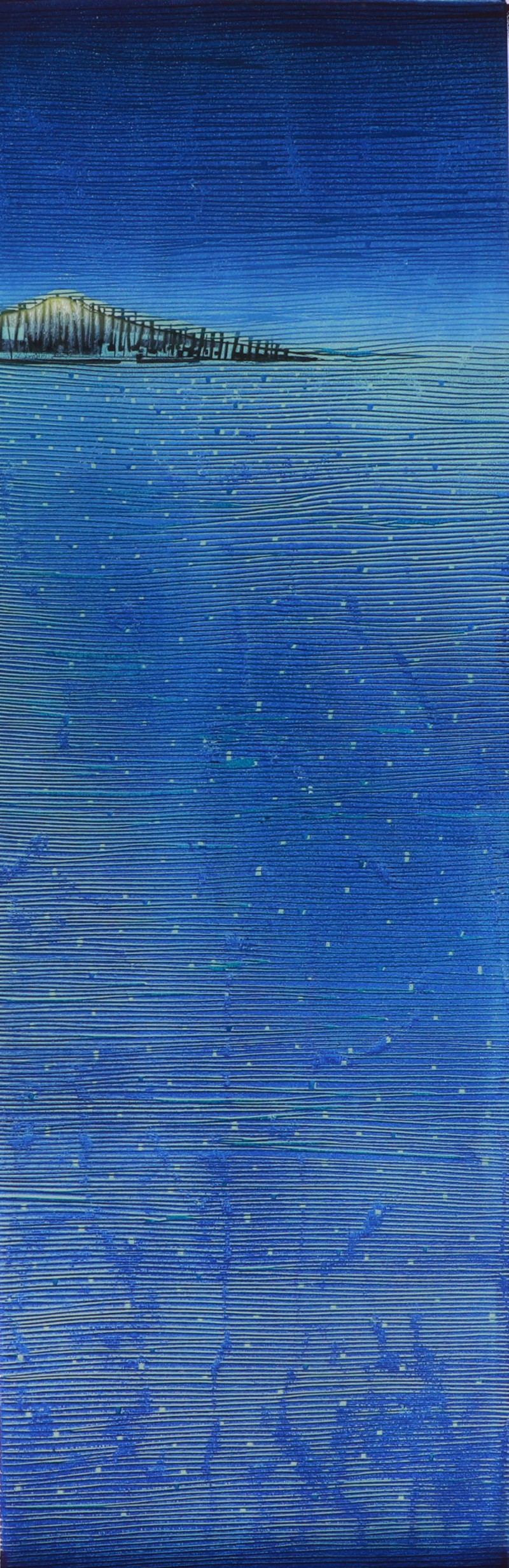 Daliutė Ivanauskaitė tapytas paveikslas Sala, Abstrakti tapyba , paveikslai internetu