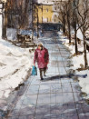 Eugis Eidukaitis tapytas paveikslas Gerosios vilties gatvė, Peizažai , paveikslai internetu