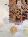 Modestas Malinauskas tapytas paveikslas Virš debesų , Išlaisvinta fantazija , paveikslai internetu