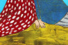 Rolana Čečkauskaitė tapytas paveikslas Popietė II, Tapyba aliejumi , paveikslai internetu