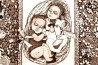 Gražvyda Andrijauskaitė tapytas paveikslas Užklotėlis, Meno kolekcionieriams , paveikslai internetu