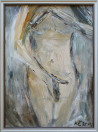 Kristina Česonytė tapytas paveikslas Prisidengiau, Tapyba akrilu , paveikslai internetu