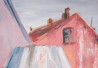 Birutė Ašmonienė tapytas paveikslas Senamiestyje, Tapyba aliejumi , paveikslai internetu