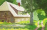 Vidmantas Jažauskas tapytas paveikslas Sename parke, Tapyba aliejumi , paveikslai internetu