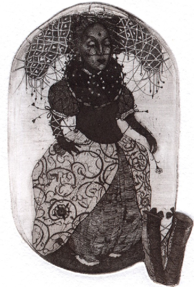 Gražvyda Andrijauskaitė tapytas paveikslas Paola, Meno kolekcionieriams , paveikslai internetu