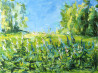 The Meadow original painting by Liudvikas Daugirdas. Oil painting