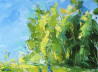 The Meadow original painting by Liudvikas Daugirdas. Oil painting