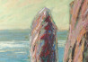Two Rocks original painting by Liudvikas Daugirdas. Oil painting