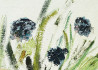 Kristina Česonytė tapytas paveikslas Gėlių puokštė iš viršaus. Ieškojimai, Tapyba aliejumi , paveikslai internetu