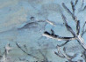 Kristina Česonytė tapytas paveikslas Žiema, Tapyba aliejumi , paveikslai internetu