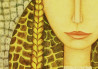 Danguolė Jokubaitienė tapytas paveikslas Auksakasė sergėtoja, Tapyba aliejumi , paveikslai internetu