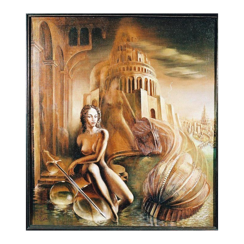 Petras Kostinas tapytas paveikslas Judita, Tapyba aliejumi , paveikslai internetu