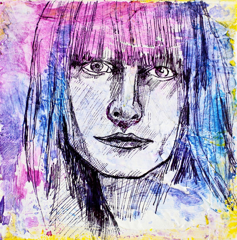 Rasa Bartaševičiūtė tapytas paveikslas Face-off, Tapyba aliejumi , paveikslai internetu