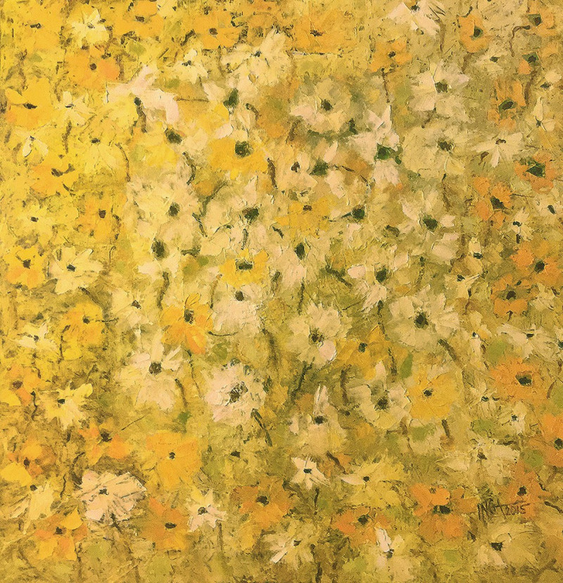 Inga Dambrauskienė tapytas paveikslas Vasara, Tapyba aliejumi , paveikslai internetu