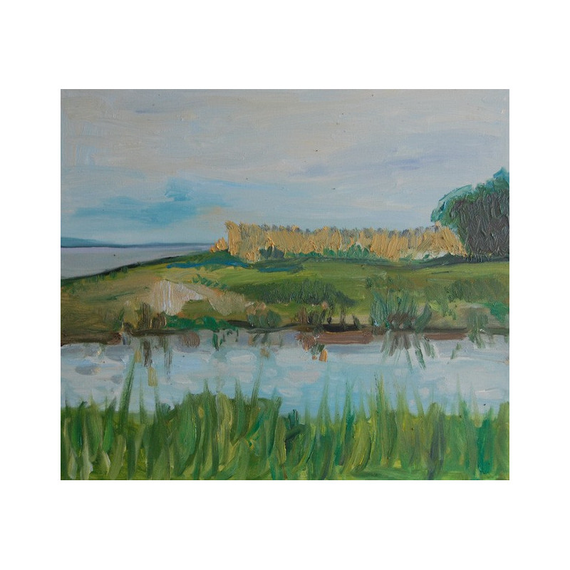 Sigita Dabulskytė tapytas paveikslas Marių peizažas, Tapyba aliejumi , paveikslai internetu