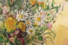 Vilma Vasiliauskaitė tapytas paveikslas Lauko gėlių puokštė su ramunėm, Tapyba aliejumi , paveikslai internetu