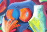 Inga Girčytė tapytas paveikslas Natiurmortas su buteliais, Tapyba aliejumi , paveikslai internetu