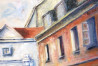 Inga Girčytė tapytas paveikslas Kiemas, Tapyba aliejumi , paveikslai internetu