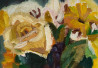Birutė Paplauskaitė tapytas paveikslas Natiurmortas su gėlėmis, Gėlės , paveikslai internetu