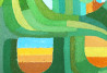 Birutė Paplauskaitė tapytas paveikslas Pradžios mitas, Abstrakti tapyba , paveikslai internetu