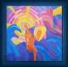 Birutė Paplauskaitė tapytas paveikslas Šviesa ir šešėliai, Abstrakti tapyba , paveikslai internetu