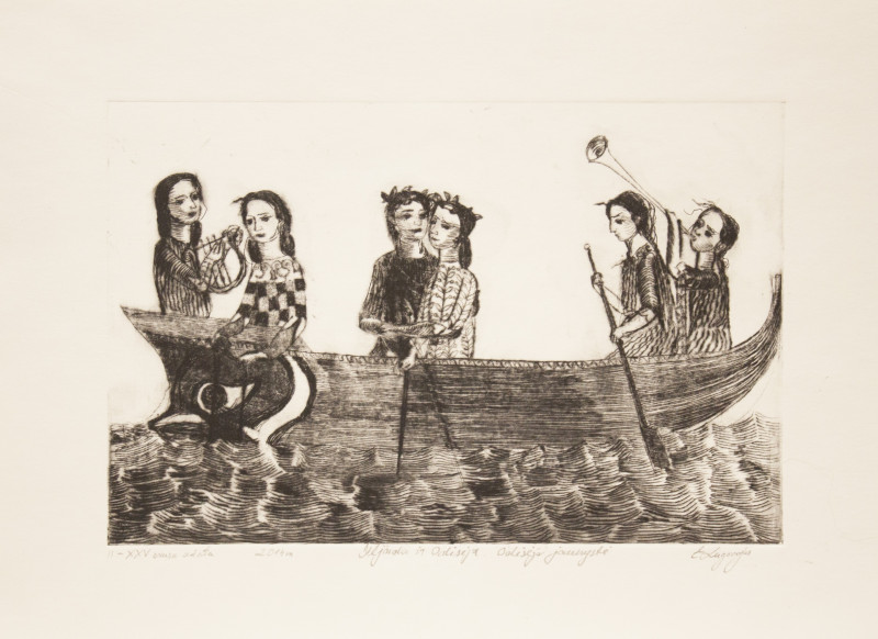Eugenijus Lugovojus tapytas paveikslas Iljada ir Odisėja, Tapyba su žmonėmis , paveikslai internetu