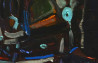 Arvydas Martinaitis tapytas paveikslas Vakaronė su paukščiais, Meno kolekcionieriams , paveikslai internetu