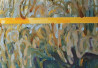 Ramūnas Dagys tapytas paveikslas Geltonoji riba, Abstrakti tapyba , paveikslai internetu