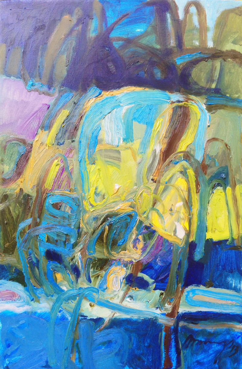 Ramūnas Dagys tapytas paveikslas Pakrantės grožis, Abstrakti tapyba , paveikslai internetu