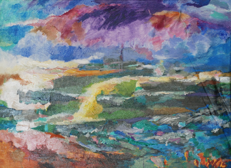 After Felix Storm original painting by Antanas Virginijus-Krištopaitis. Abstract Paintings