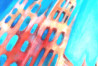 Natalija Kriščiūnienė tapytas paveikslas Ugniniai bokštai, Fantastiniai paveikslai , paveikslai internetu