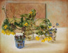Onutė Juškienė tapytas paveikslas Su purienomis, Meno kolekcionieriams , paveikslai internetu