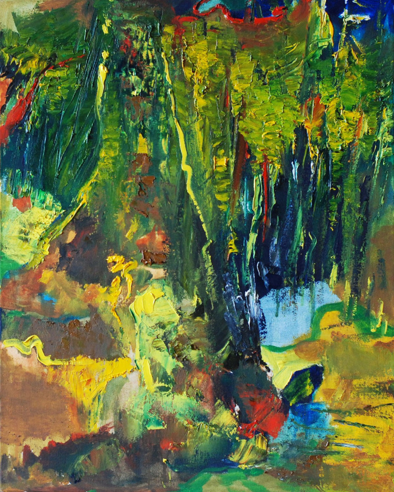 Oak Grove original painting by Antanas Virginijus-Krištopaitis. Abstract Paintings