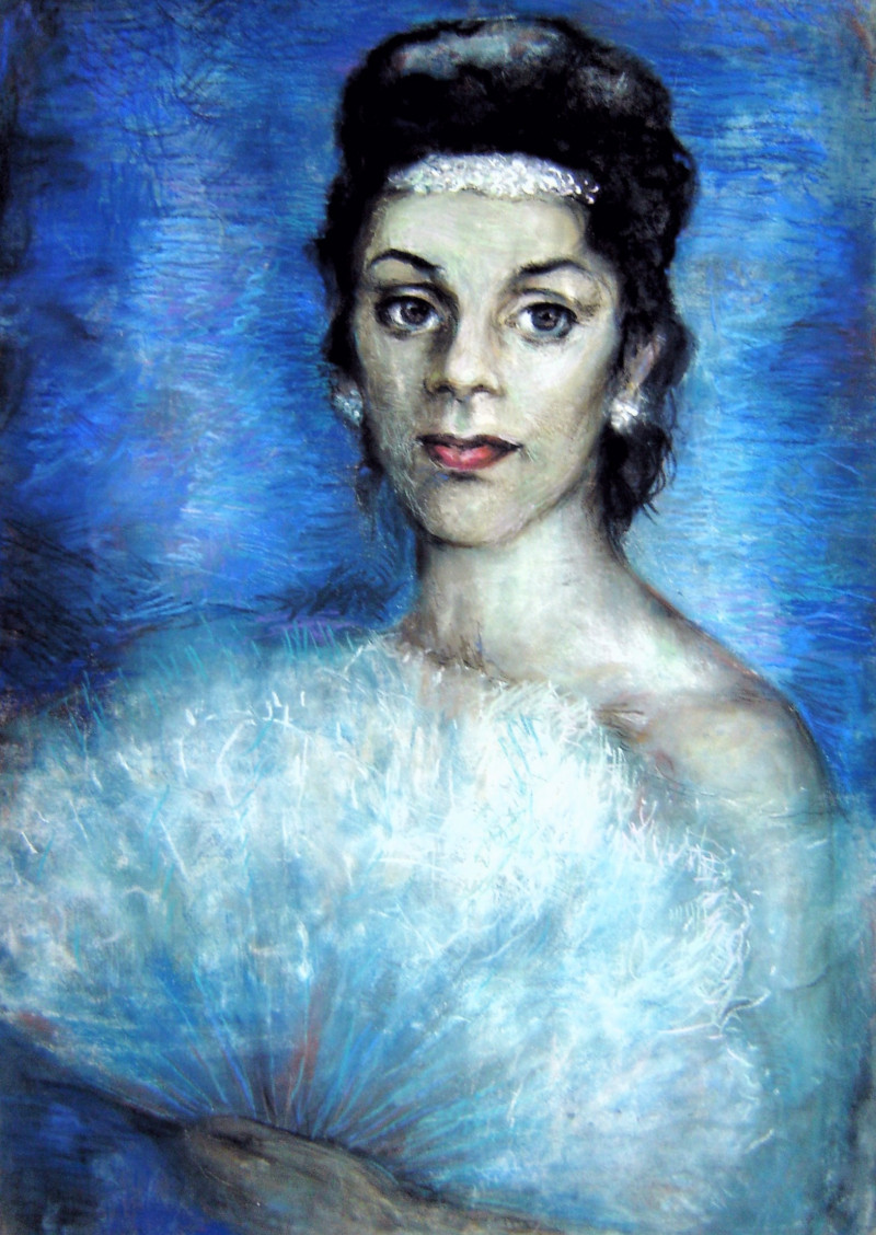 E.Čiudakova original painting by Jolanta Grigienė. Other technique