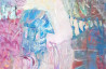 Jurgita Vaidilaitė tapytas paveikslas Vakaras, Abstrakti tapyba , paveikslai internetu