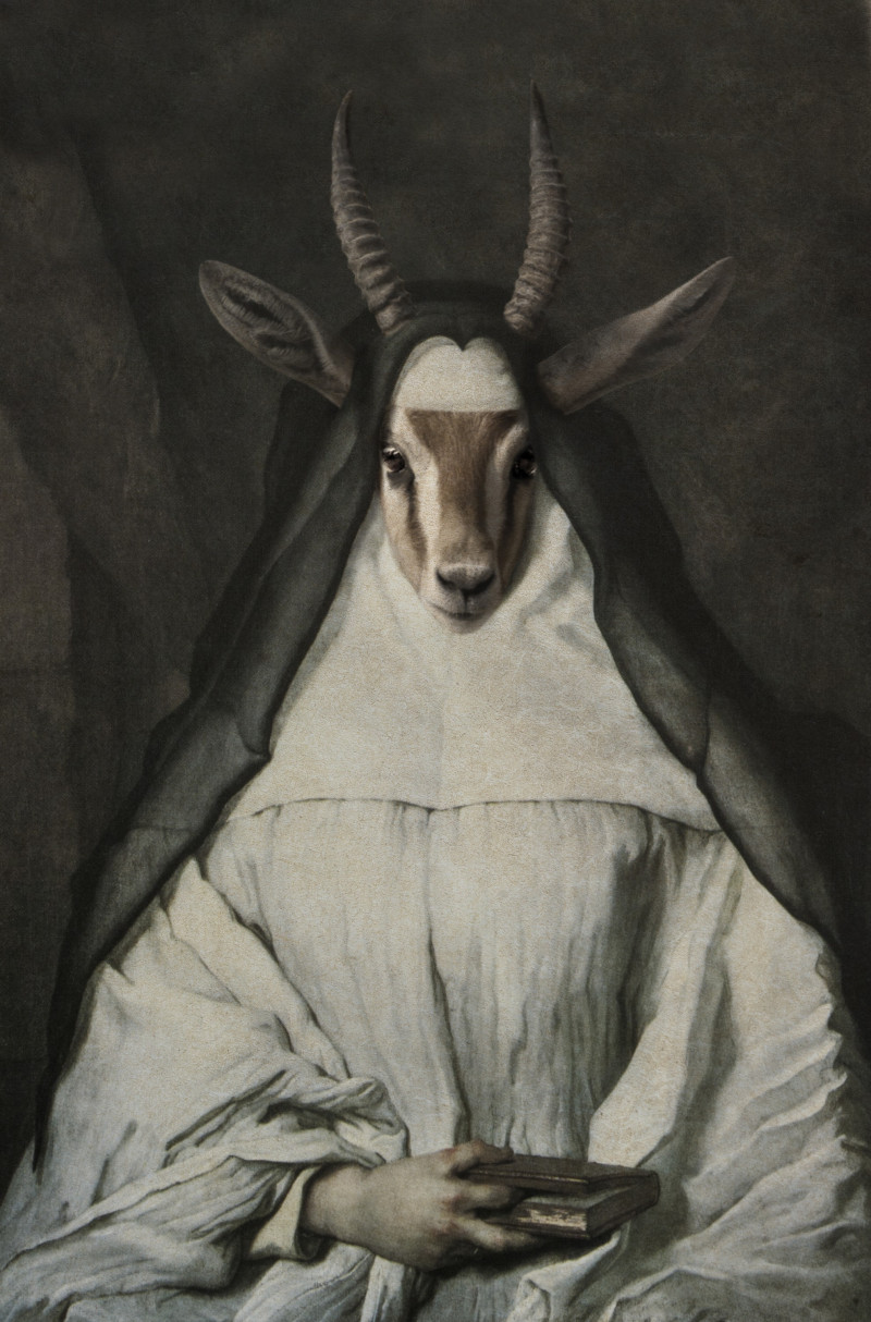 Sister Gazelle original painting by GetArtFactory. Fantastic