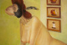 Arnoldas Švenčionis tapytas paveikslas Autoportretas, Meno kolekcionieriams , paveikslai internetu