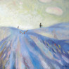 Walking in the Dunes original painting by Dalia Čistovaitė. Landscapes