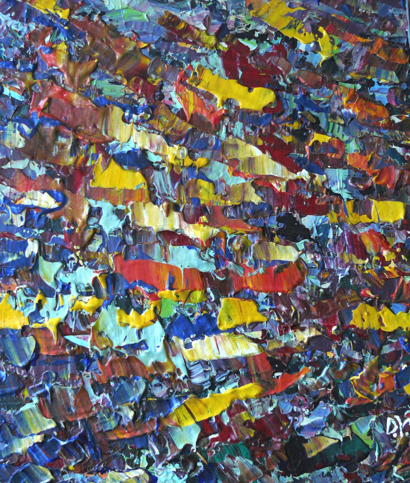 Dalius Virbickas tapytas paveikslas Aštri tiesa, Abstrakti tapyba , paveikslai internetu