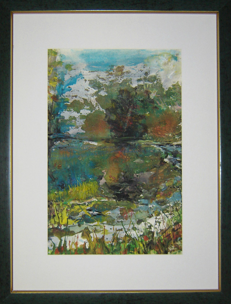 Jolanta Grigienė tapytas paveikslas Pakrantė, Akvarelė , paveikslai internetu