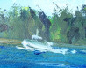 Marina II original painting by Rita Krupavičiūtė. Marine Art