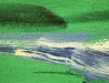 Alvydas Bulaka tapytas paveikslas Pasikėlęs ežeras, Meno kolekcionieriams , paveikslai internetu