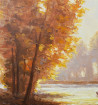 Stream original painting by Rimantas Virbickas. Landscapes