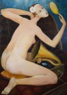 Arnoldas Švenčionis tapytas paveikslas Muzikos terapija, Meno kolekcionieriams , paveikslai internetu