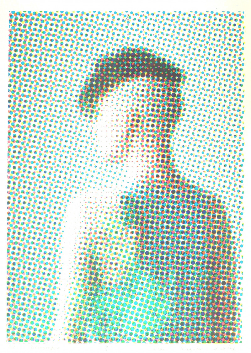 Lina Itagaki tapytas paveikslas Klaustukas, Tapyba su žmonėmis , paveikslai internetu